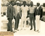 Bob Hayes and attendees of the Bob Hayes Golf Classic