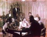 [1961-1963] Jazz band plays for guests at The Hampton House Club
