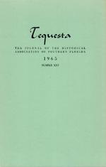 Tequesta: The Journal of the Historical Association of Southern Florida. Volume 1, number 25
