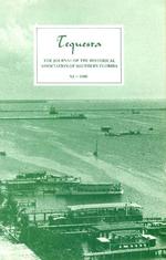 Tequesta: The Journal of the Historical Association of Southern Florida. Volume 1, number 40