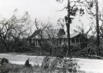 The Peden house after  the 1926 hurricane