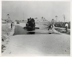 Road construction in Miami Shores 1925-1926