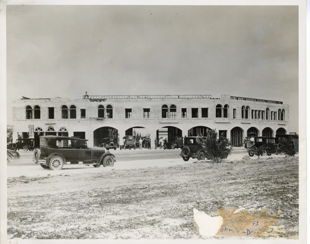 Verona Hotel under construction by Shoreland Co. at Grand Concourse and NE 92 St. circa 1925-1926