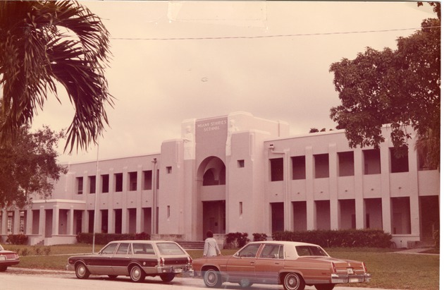 Miami Shores Elementary School exterior view front - 
