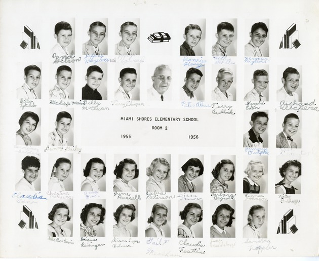 Room 2 Class Picture, 1955-56