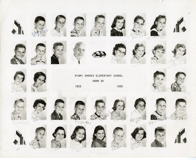Room 20 Class Picture, 1955-56