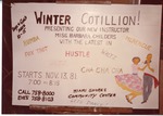 Winter Cotillion poster at Community Center
