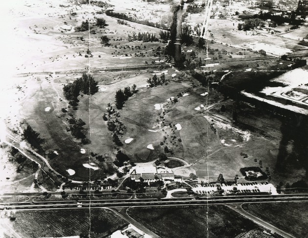 Miami Shores Golf Course Aerial View