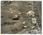 [1950/1960] Miami Shores Golf Course taken from a Blimp