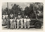 [1930/1940] Fire Truck with personnel and volunteers