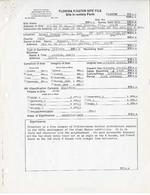 [1987-11-30] Site Inventory Form for 353 NE 91st St, Miami Shores, FL