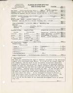 [1987-11-30] Site Inventory Form for 384 NE 94th St, Miami Shores, FL