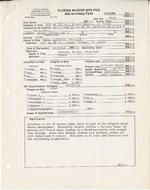 [1987-11-30] Site Inventory Form for 436 NE 94th St, Miami Shores, FL