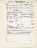 [1987-11-30] Site Inventory Form for 1000 NE 95th St, Miami Shores, FL
