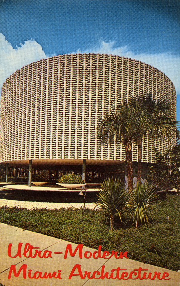 Ultra-Modern Miami Architecture - Postcard, Recto