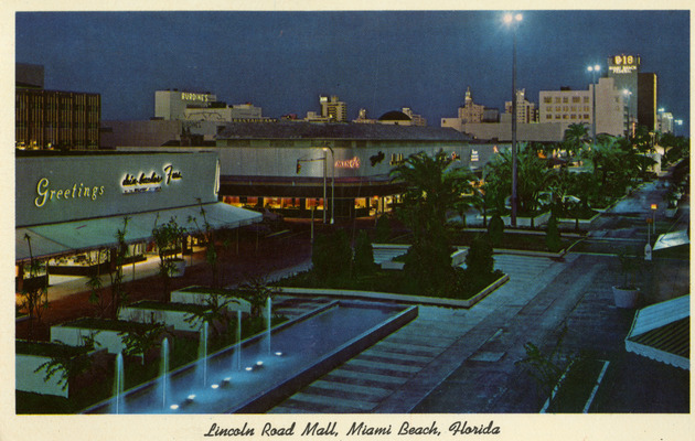 Lincoln Road Mall, Miami Beach, Florida - 