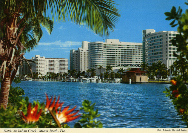 Hotels on Indian Creek, Miami Beach, Fla. - 
