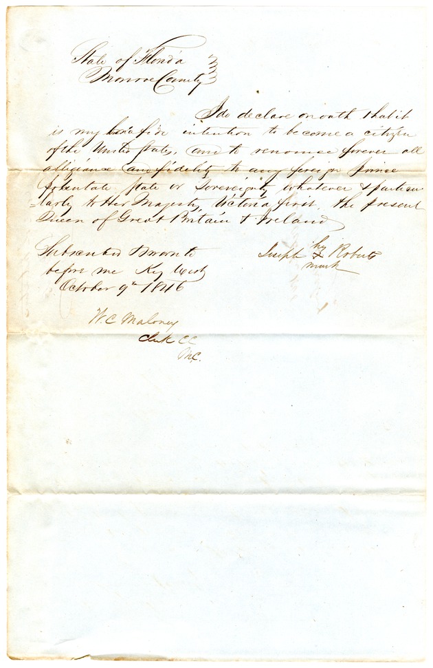 Roberts, Joseph, 1846