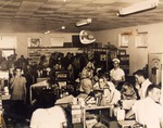 Inside local diner, c. 1963