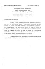 Consultación Mundial en vista del Sínodo de los Obispos de 1987