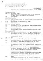 [1963] Program of the Latin-American Delegation