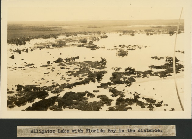 Alligator Lake with Florida Bay in the distance