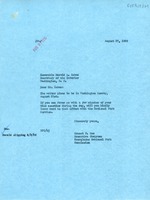 [1936-08-27] Letter to Harold Ickes Arranging a Meeting