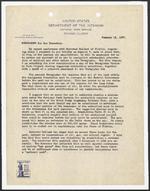 Memorandum for the Secretary Page 1<br />( 3 volumes )