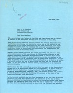 June 25th Response to Mrs. W.S. Jennings from Ernest F. Coe (Page 1)