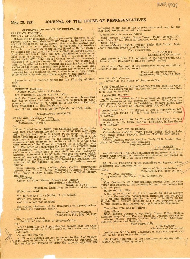 Journal of the House of Representatives (Page 1)