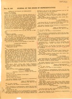 [1937-05-28] Journal of the House of Representatives (Page 1)