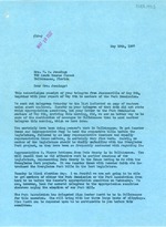 May 10th Letter to Mrs. W.S. Jennings (Page 1)