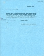 April 23rd Letter to Mrs. W.S. Jennings. (Page 1)<br />( 2 volumes )