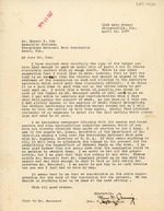 [1937-04-12] April 12th Letter to Ernest F. Coe from Mrs. W.S. Jennings