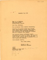 Letter: Ernest F. Coe to Mrs. W.S. Jennings, December 10th, 1935
