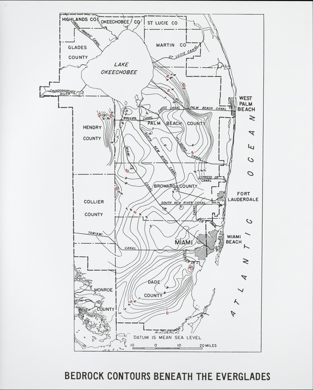 Map - Bedrock Surface - recto