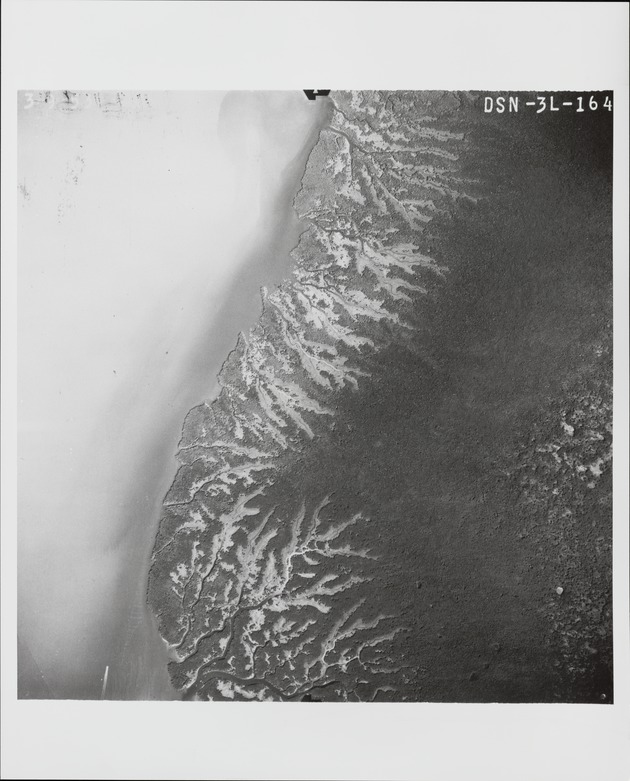 Aerial View Showing Tidal Scour - recto