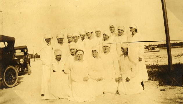 Women's Unit of American Red Cross, Boynton, Florida, World War I, 1917