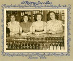 Boynton High School students at Sloppy Joe's Bar, Havana, 1949