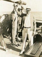 [1929/1932] Herbert Hoover and his catch, c. 1932