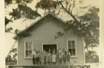 Boynton's early schoolhouse, 1908