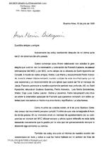Paco del Campo Letter