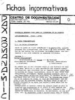 Fichas Informativas - Hipotesis Minimas Para Leer La Coyuntura de la Iglesia (1968-1978) with Bidegain Notes