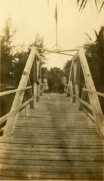 Swing bridge, c. 1920