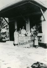 Chappie's Quick Lunch stand, c. 1935