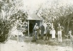 [1886] Pierce family at home on Hypoluxo island, 1886