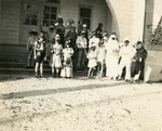 Children in costume, 1946