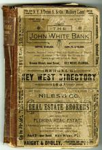 [1888] Bensel's Key West Directory 1888