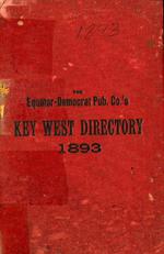 [1893] The Equator-Democrat Pub. Co.'s Key West Directory 1893