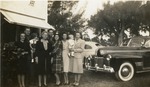 [1944-11] Mrs. Earl Tucker, Melba Tucker, Cliff, Earl & Mary, Edna, Helen Tucker
